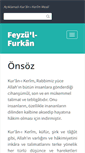 Mobile Screenshot of feyzulfurkan.com